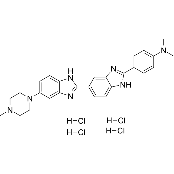 Hoechst 34580 tetrahydrochloride (HOE 34580 tetrahydrochloride) 2310135-08-9